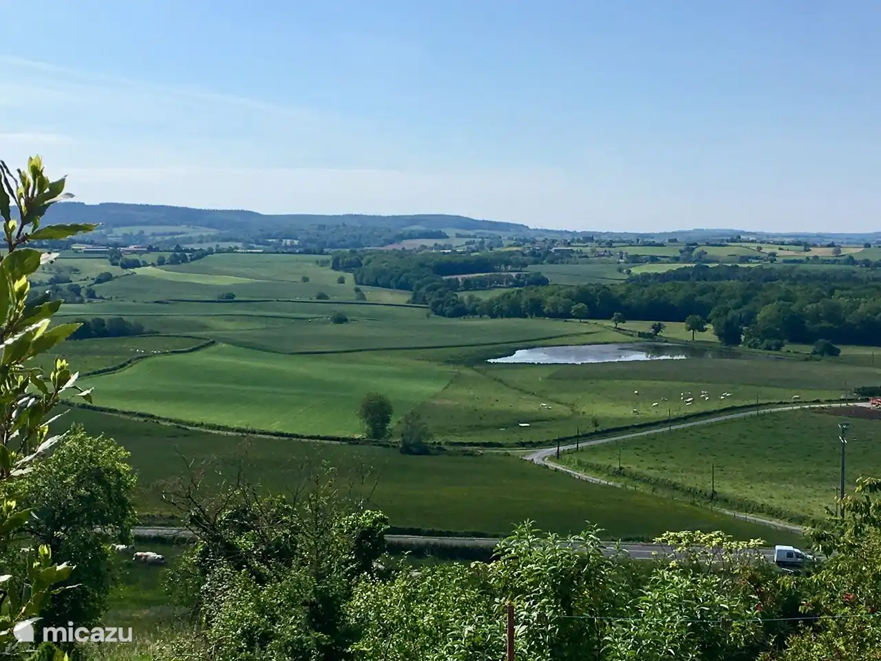 Blick von unserer Terrasse