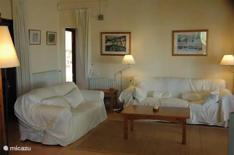 Living room with two sofas fine