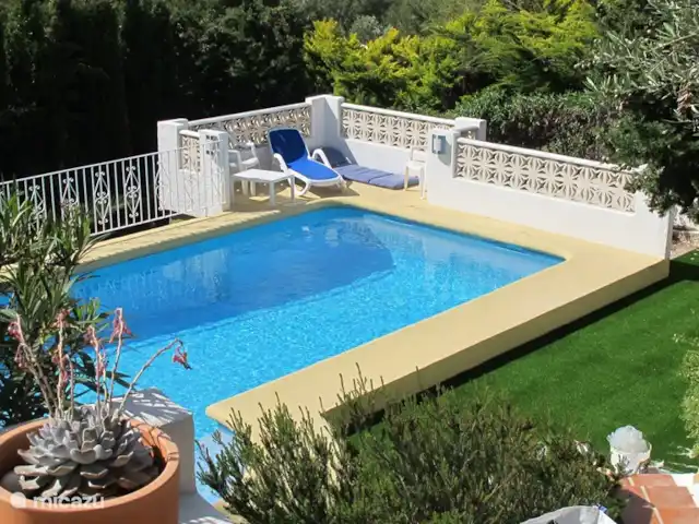 Villa Carasol | Espagne, Costa Blanca, Jávea - villa la piscine est maintenant entourée d'un tapis de gazon