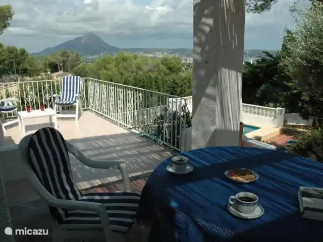Villa Carasol | Espagne, Costa Blanca, Jávea - villa Terrasse avec vue sur la baie et la montagne Montgo
