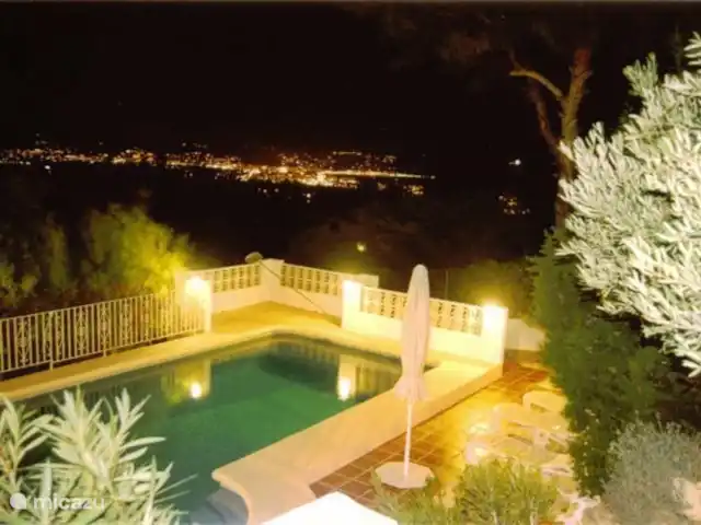 Villa Carasol | Espagne, Costa Blanca, Jávea - villa Piscine avec vue nocturne sur la baie