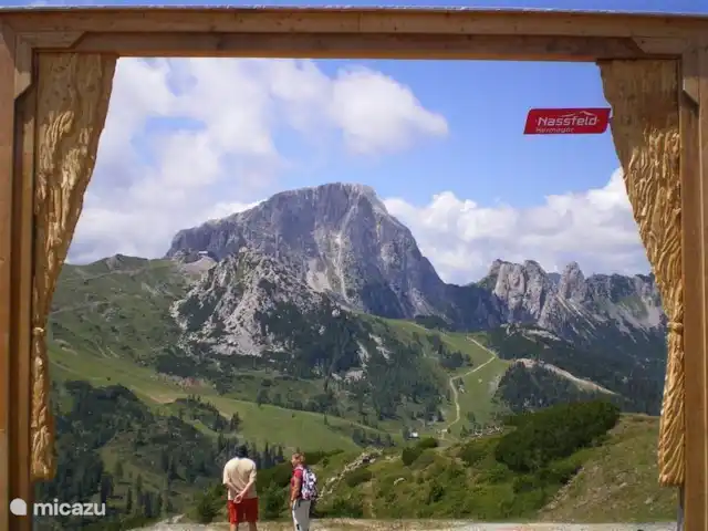 Chalet FrieLinde 2 a 11 personas en Austria, Carintia, Kirchbach - chalet ¿Es esta tu pintura las próximas vacaciones? Vista de las pistas y bonitas bajadas.