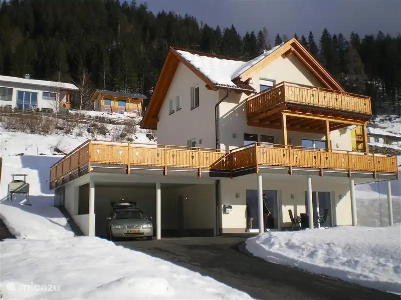 Winter-Ansicht Chalet FrieLinde