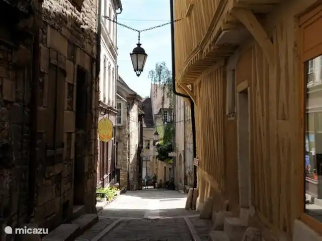Location de Vacances France, Nièvre, Saizy, maison de vacances - Gîte Le Cochon Volant La belle vieille ville de Clamecy. À 25 min. en voiture depuis le Gîte.