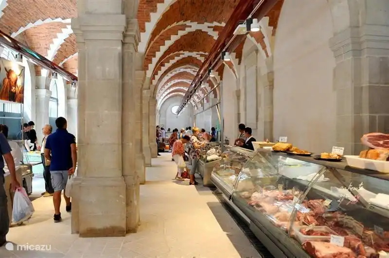 Fantastischer Lebensmittelmarkt, jeden Samstagmorgen in Clamecy. Lokale Erzeuger bringen frisches Obst, Gemüse, Fleisch, Käse, Burgunderweine, Honig, Brot usw. mit. 