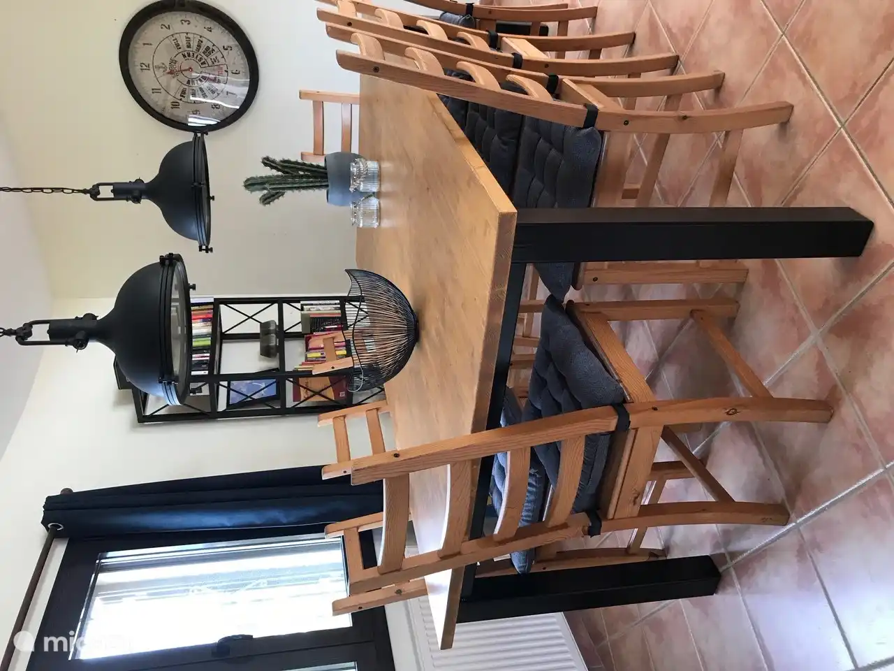 Atmosphärischer Essbereich