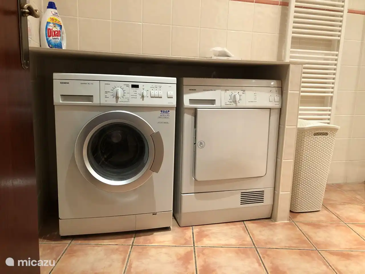 ...und Waschmaschinentrockner.