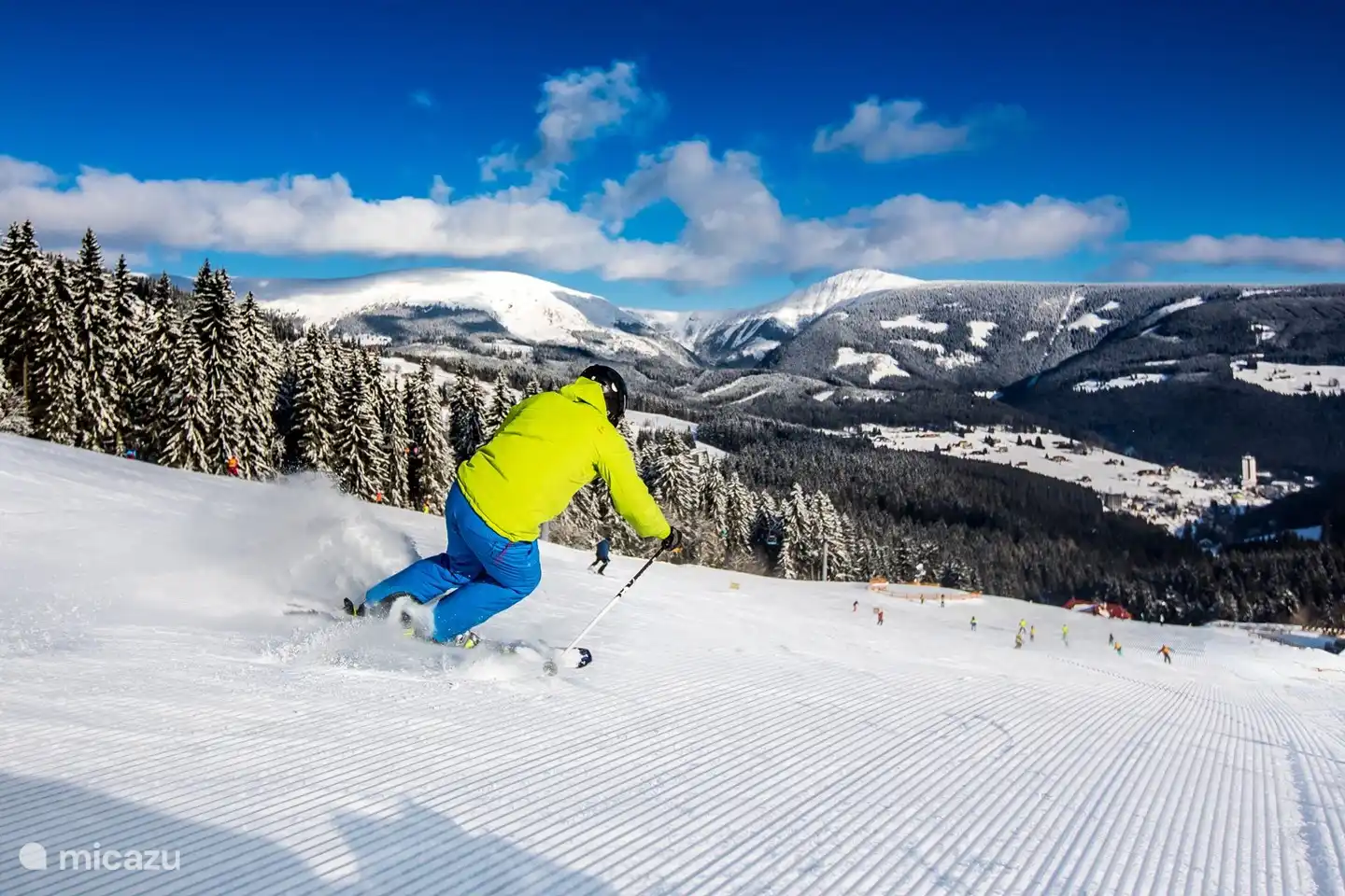 Esquiar en las Montañas de los Gigantes