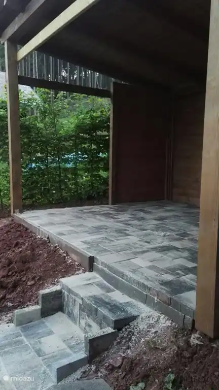 El cobertizo del jardín