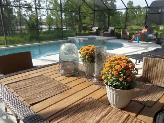 Villa Maison d'Orange Davenport | États-Unis, Floride, Davenport - villa Installez-vous confortablement sur la grande terrasse au bord de la piscine.