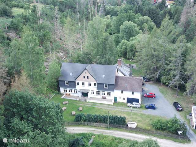 Casa vacacional Alemania, Harz, Friedrichsbrunn - apartamento Casa de la naturaleza Luppgrondühle Azul