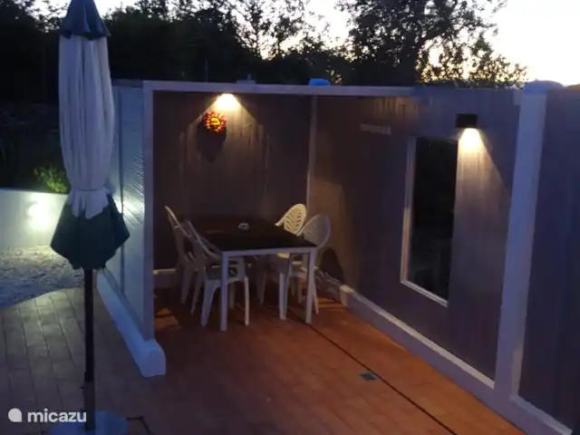 Location de Vacances Portugal, Algarve, Albufeira, maison de vacances - Quinta Elisabeth Dîner confortable dans la pergola à la grande table