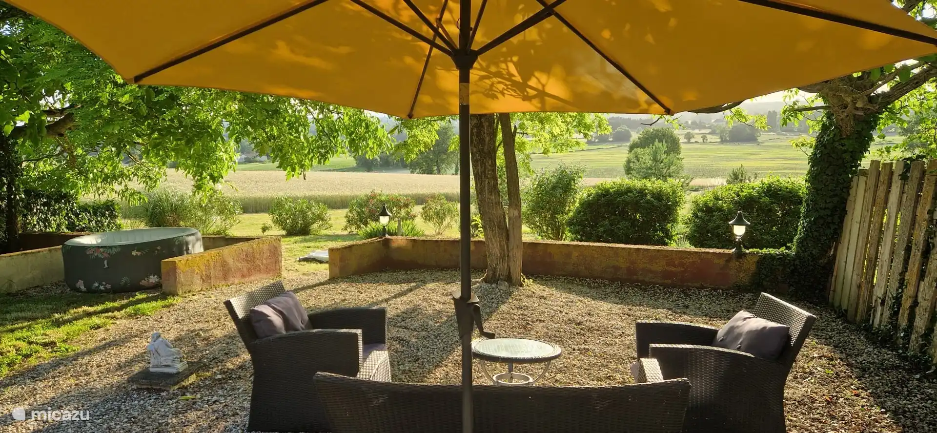 View from the terrace 