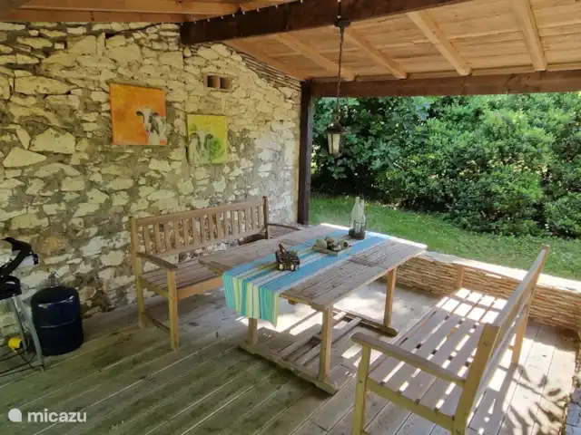 Cézanne | France, Lot-et-Garonne, Douzains - gîte / cottage Terrasse couverte