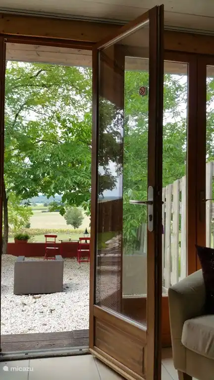 vista desde la sala de estar