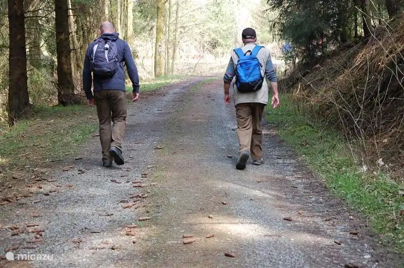 Alle Wege sind gut markiert.