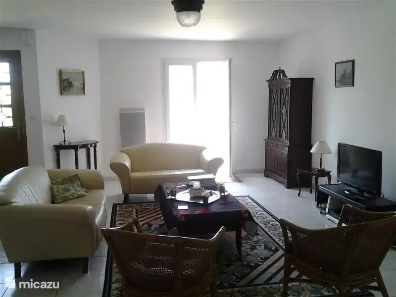 Unser großes, gemütliches Wohnzimmer.