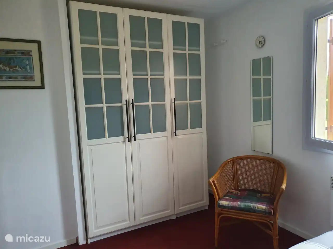 Großzügige Schränke im Hauptschlafzimmer.