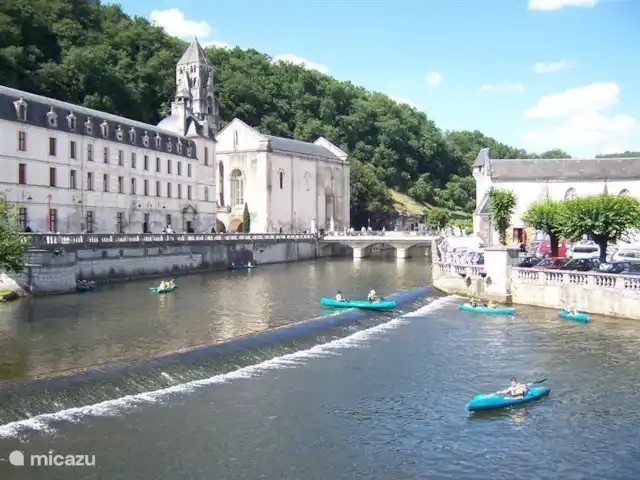 Dordoña, Villa Condat en Francia, Dordoña, Condat-sur-Trincou - casa vacacional Maravilloso piragüismo en Dronne en Brantome