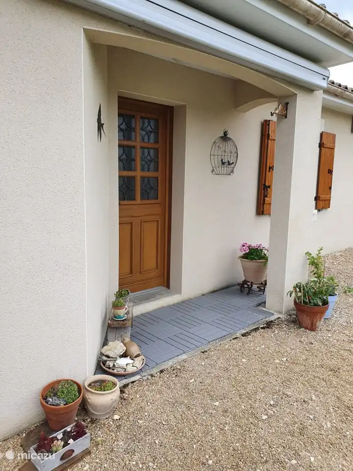 Der Eingang der Villa Condat.