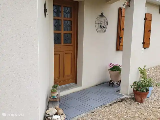 Dordoña, Villa Condat en Francia, Dordoña, Condat-sur-Trincou - casa vacacional La entrada de Villa Condat.