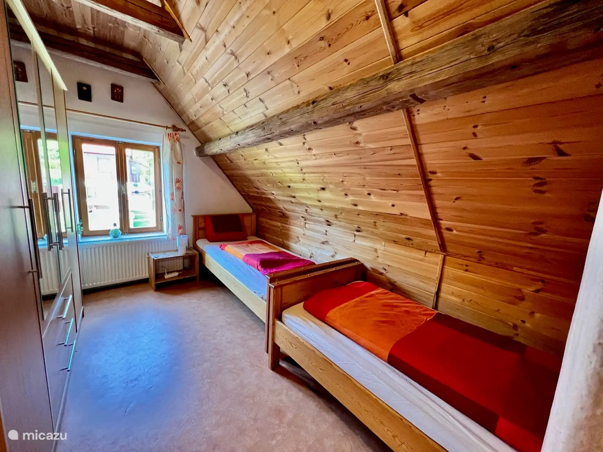 Dormitorio de 2 camas individuales