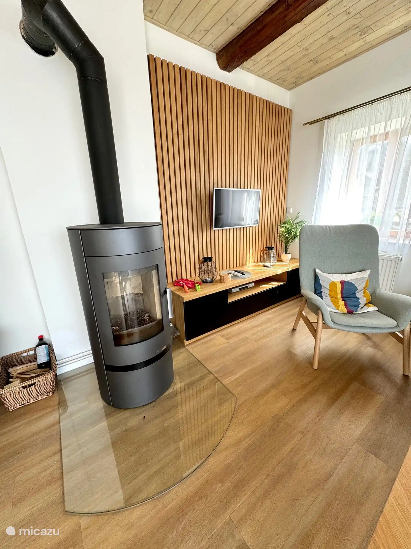 Calefactor y TV con Google Chromecast