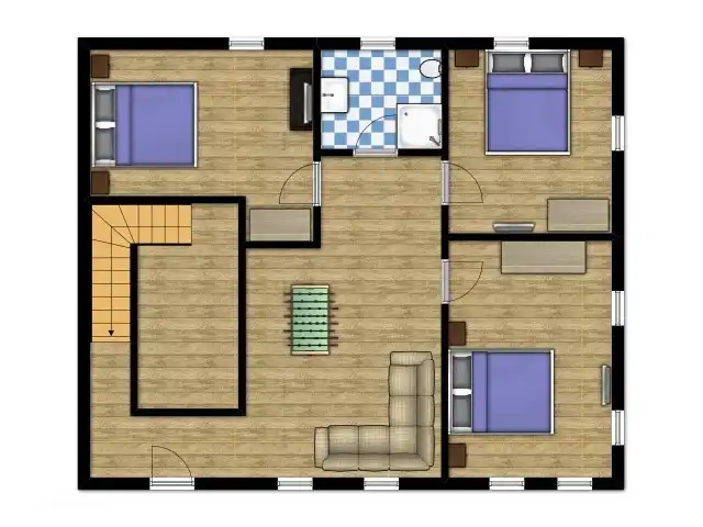 Chalet Alte Mühle | Autriche, Tyrol, Fügenberg - maison de vacances Étage supérieur