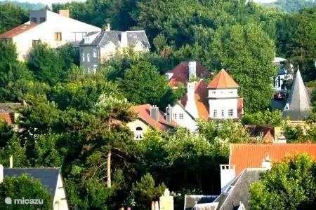 Voici la vue du balcon arrière