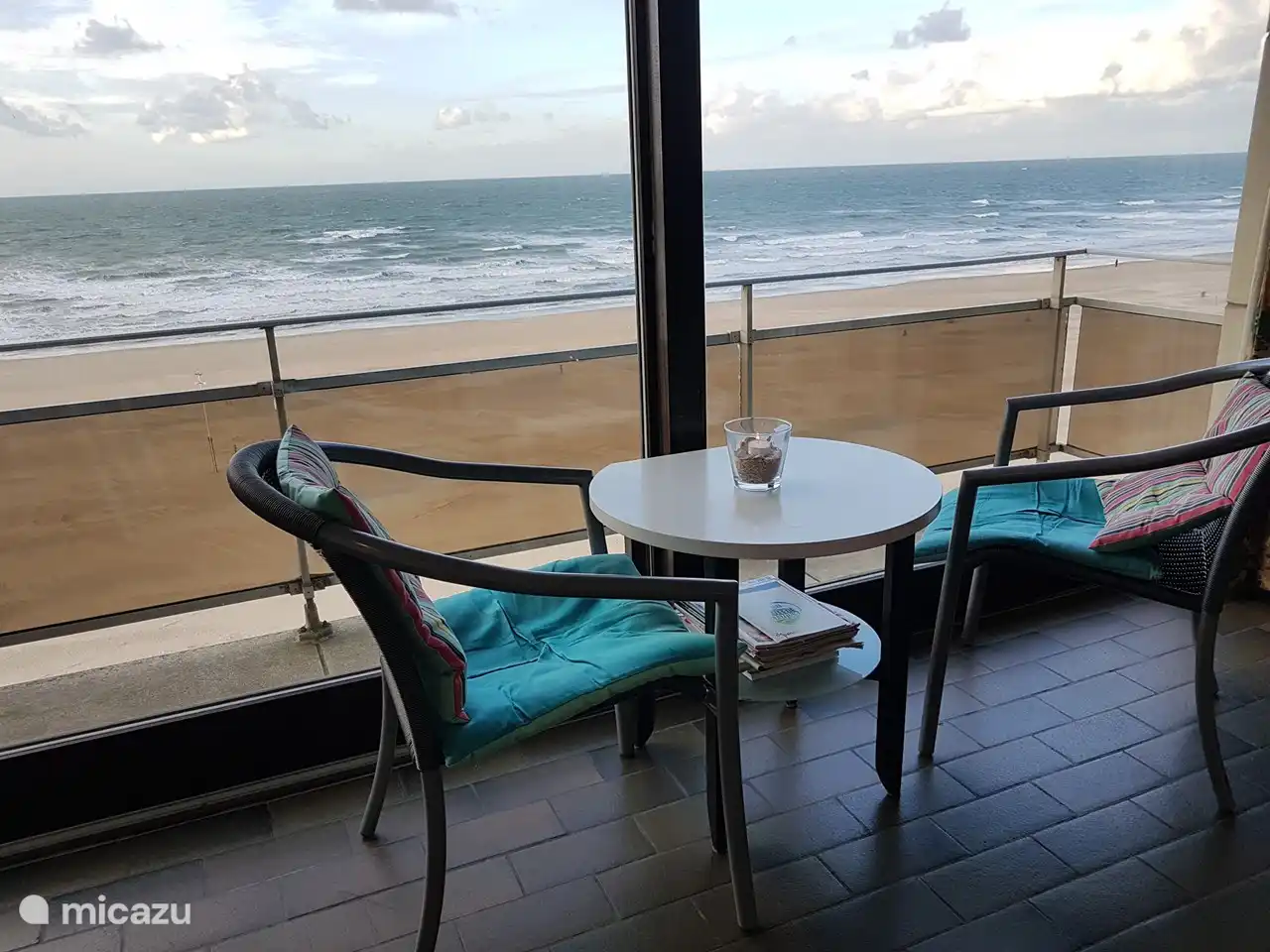 Vous avez une vue imprenable sur une mer en constante évolution 12 mois par an.