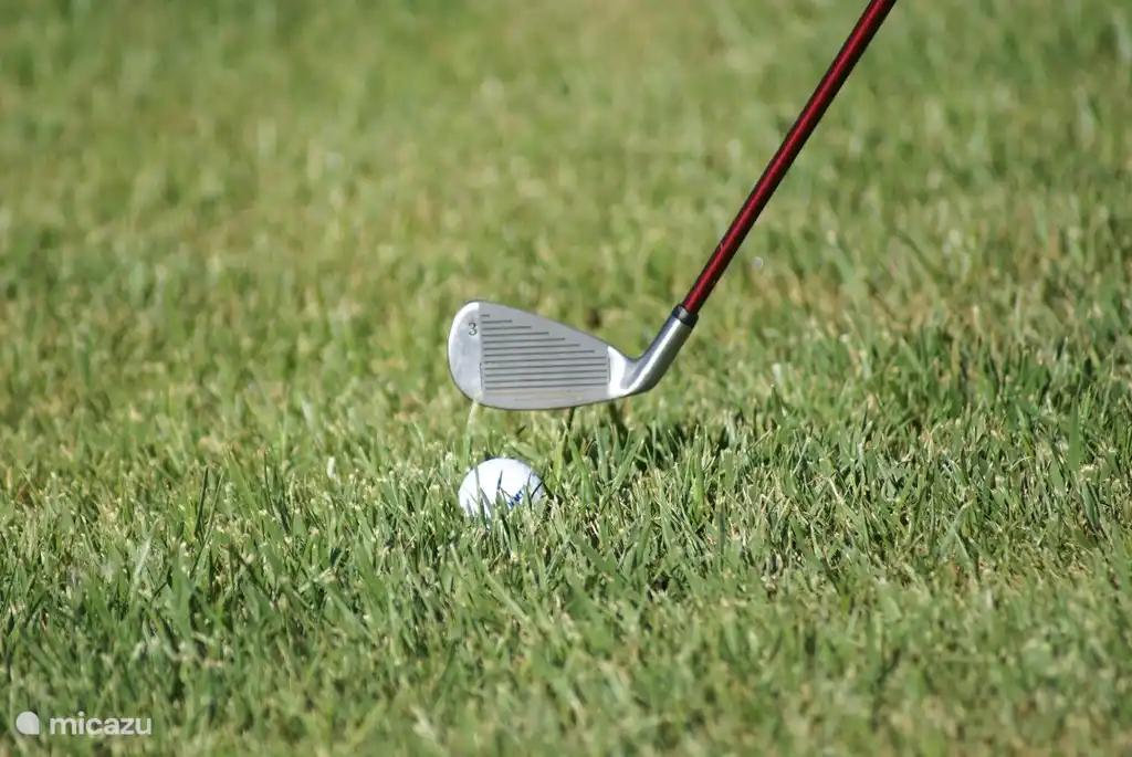 Natürlich gibt es schöne Golfplätze in der Umgebung