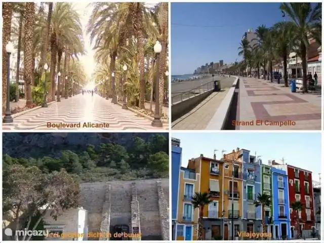 SOL Y MAR, HEERLIJK  appartement. huren in Spanje, Costa Blanca, El Campello - appartement Naast alles wat zon, zee en strand te maken heeft, is er nog veel meer te beleven in de directe omgeving Zie om de omschrijving