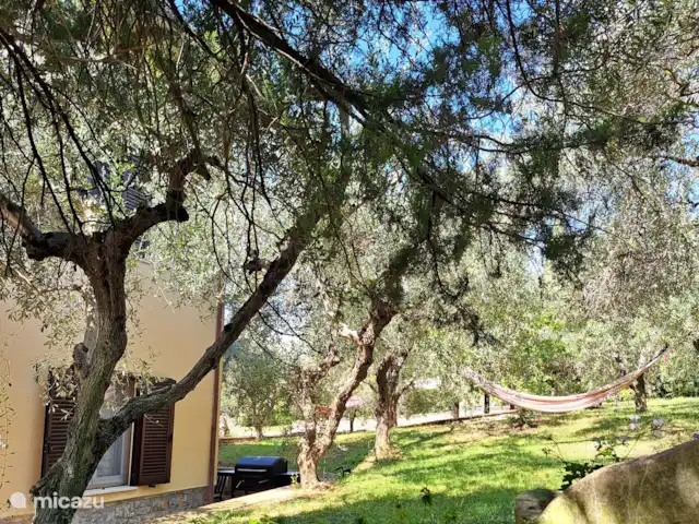 vakantiehuis huren in Italië, Umbrië, Panicale – Casa delle Rondini Tuin rechterzijde