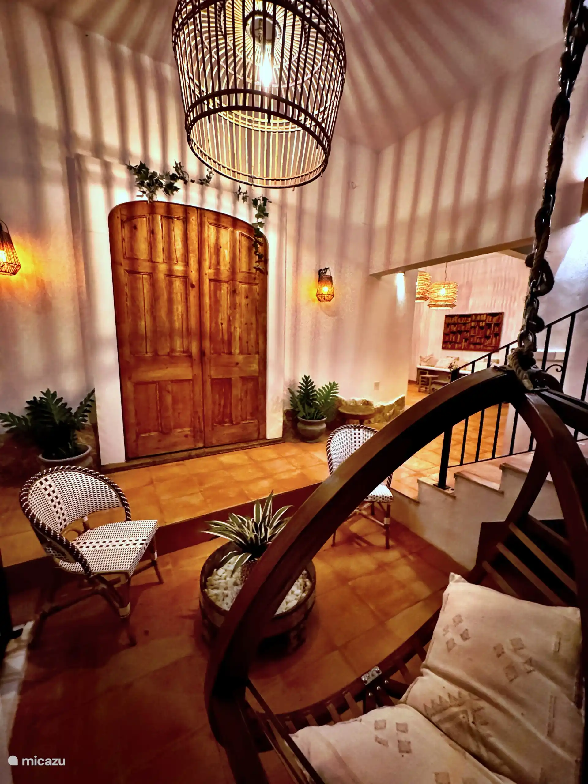 Terrasse im Erdgeschoss