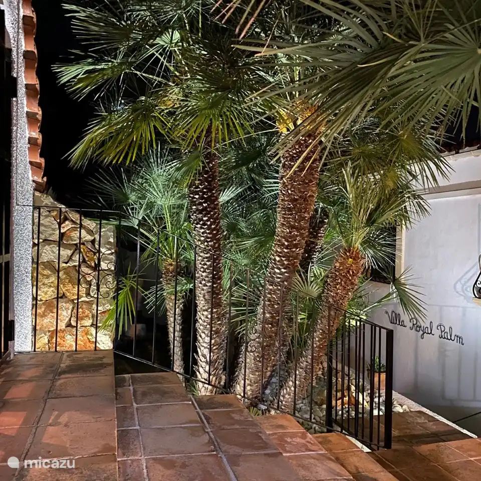 Eingang Villa Royal Palm