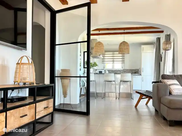Villa Palma Real en España, Costa Blanca, Moraira - villa Vista de la cocina
