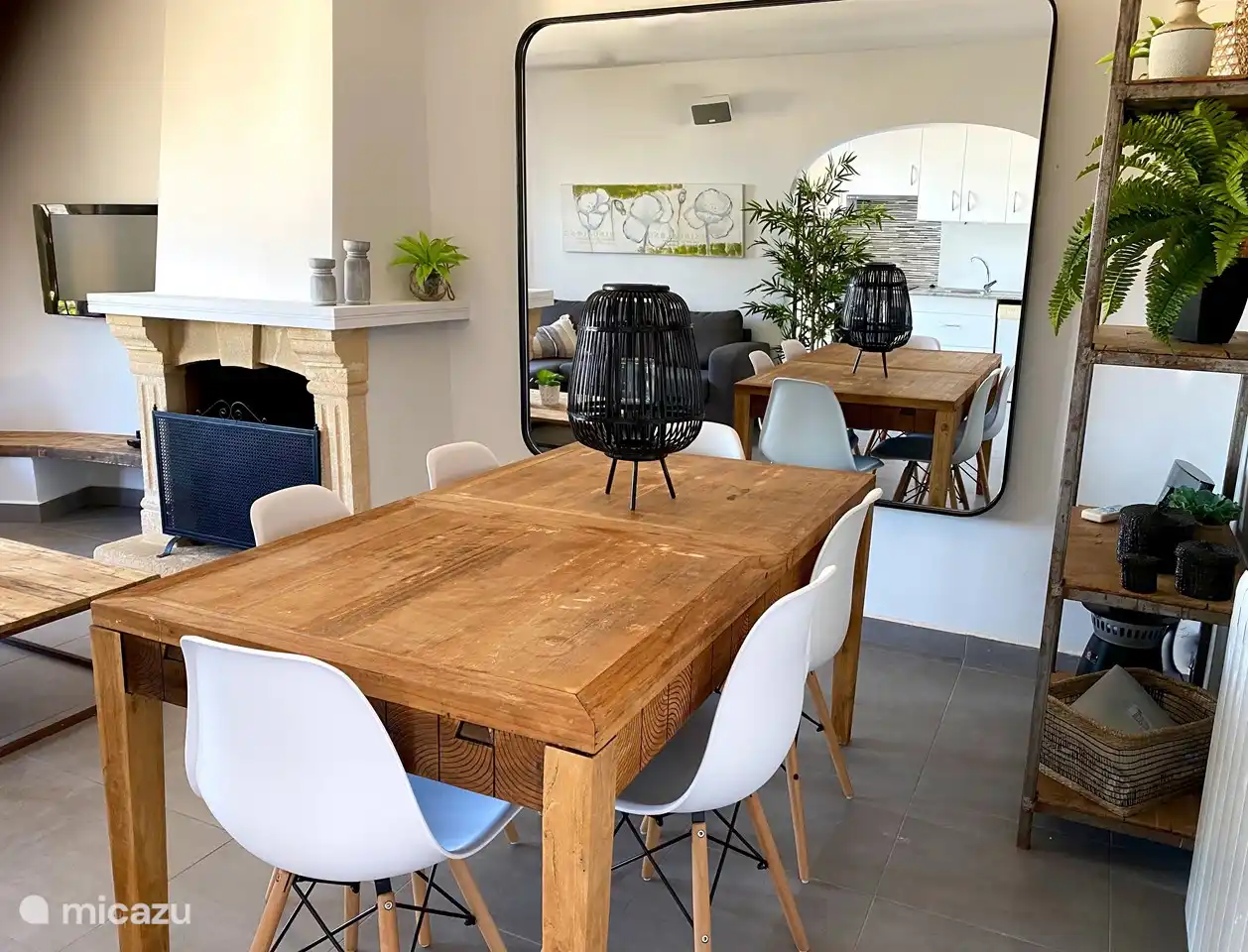 Wohnzimmer für 4-Personen-Wohnung im Erdgeschoss