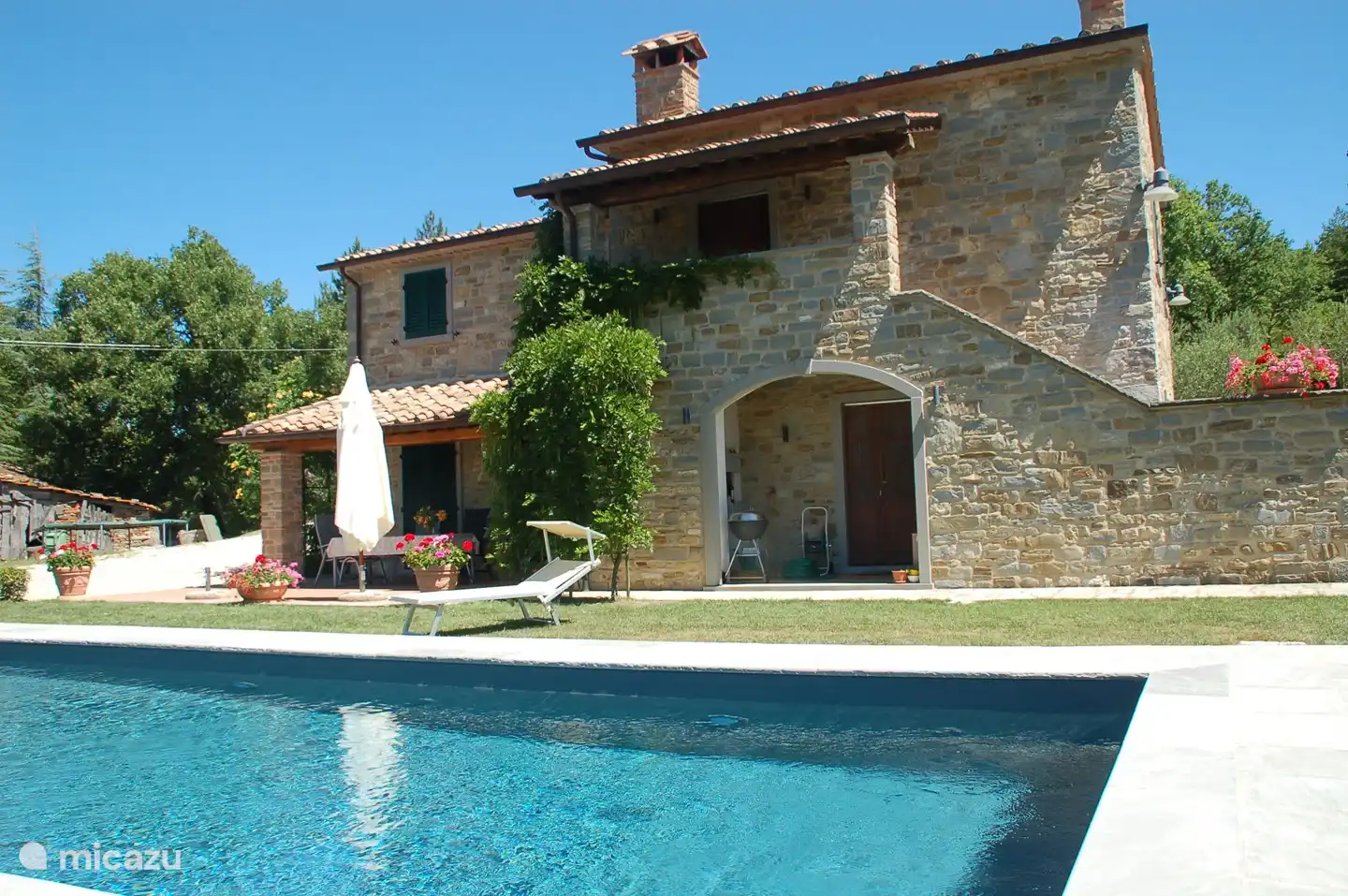 Casa Baroti in Italien, Toskana, Caprese Michelangelo - Ferienhaus