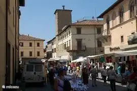El mercado semanal en Sansepolcro