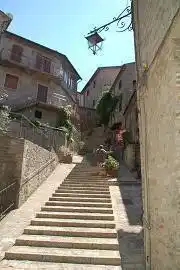 El centro de Montone, este lugar histórico ha sido completamente restaurado en el estilo arquitectónico tradicional.