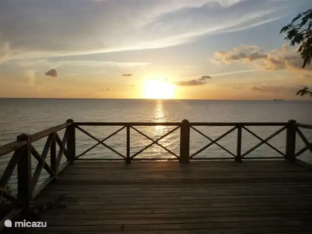 appartement huren in Curaçao, Banda Abou (west), Cas Abao – Cas Laman Abou De zonsondergang, elke dag anders, elke dag even prachtig.