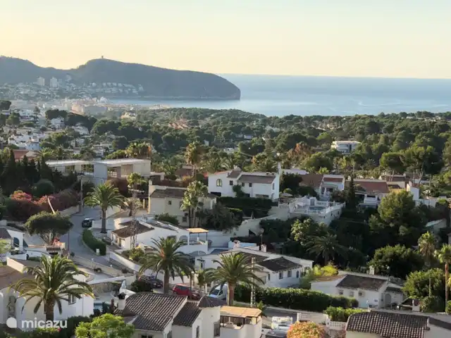 Villa Royal Palm | Espagne, Costa Blanca, Moraira - villa Vue sur Moraira depuis la terrasse de la piscine