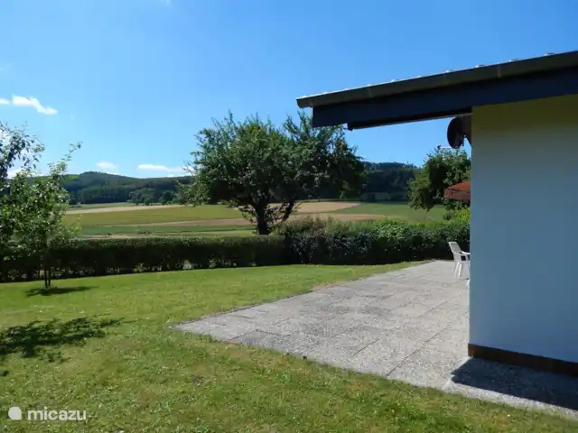 Landhaus Aulatal 62 **** | Allemagne, Hesse, Oberaula - bungalow Grande terrasse pour profiter de la belle vue