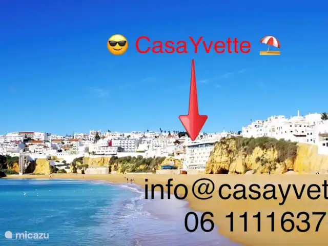 Maison Yvette | Portugal, Algarve, Albufeira - appartement Emplacement parfait à 2 min de la plage et de la place du village