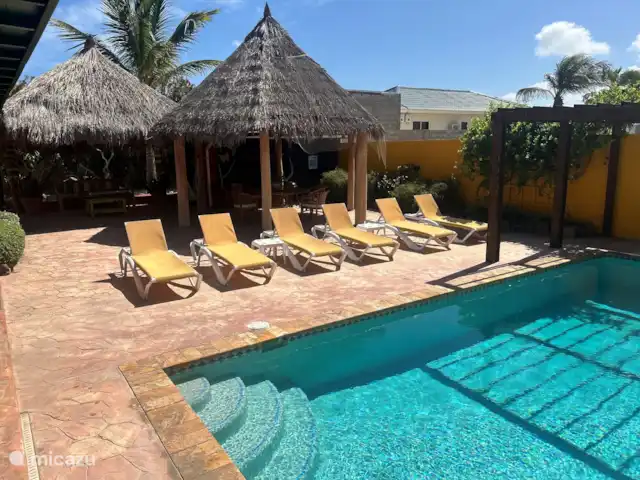 Casa Opal | Aruba, Nord, Rooi Santo - maison de vacances Piscine avec transats