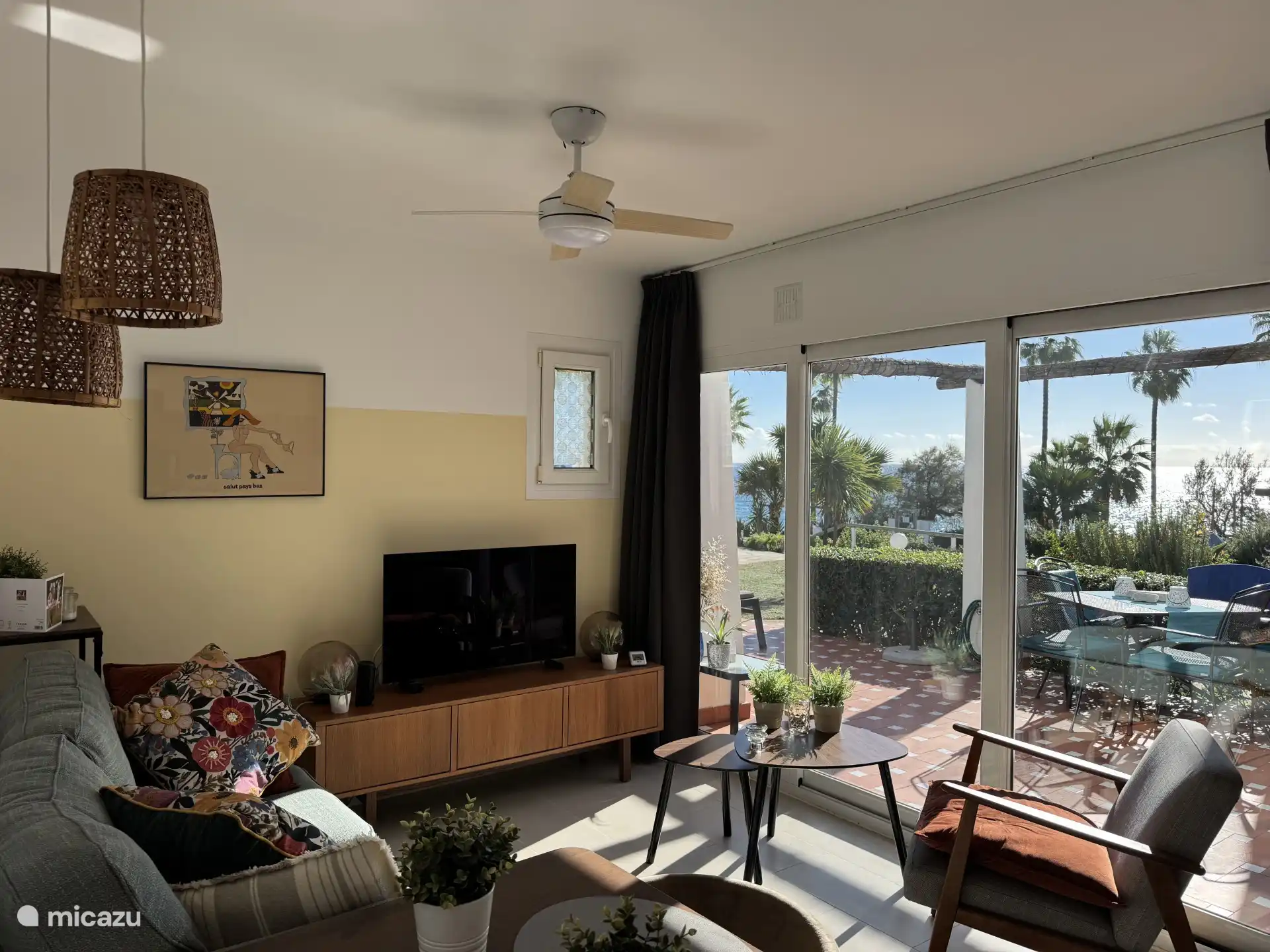 Costa Natura 167, FKK direkt am Meer in Spanien, Costa del Sol, Estepona - Appartement