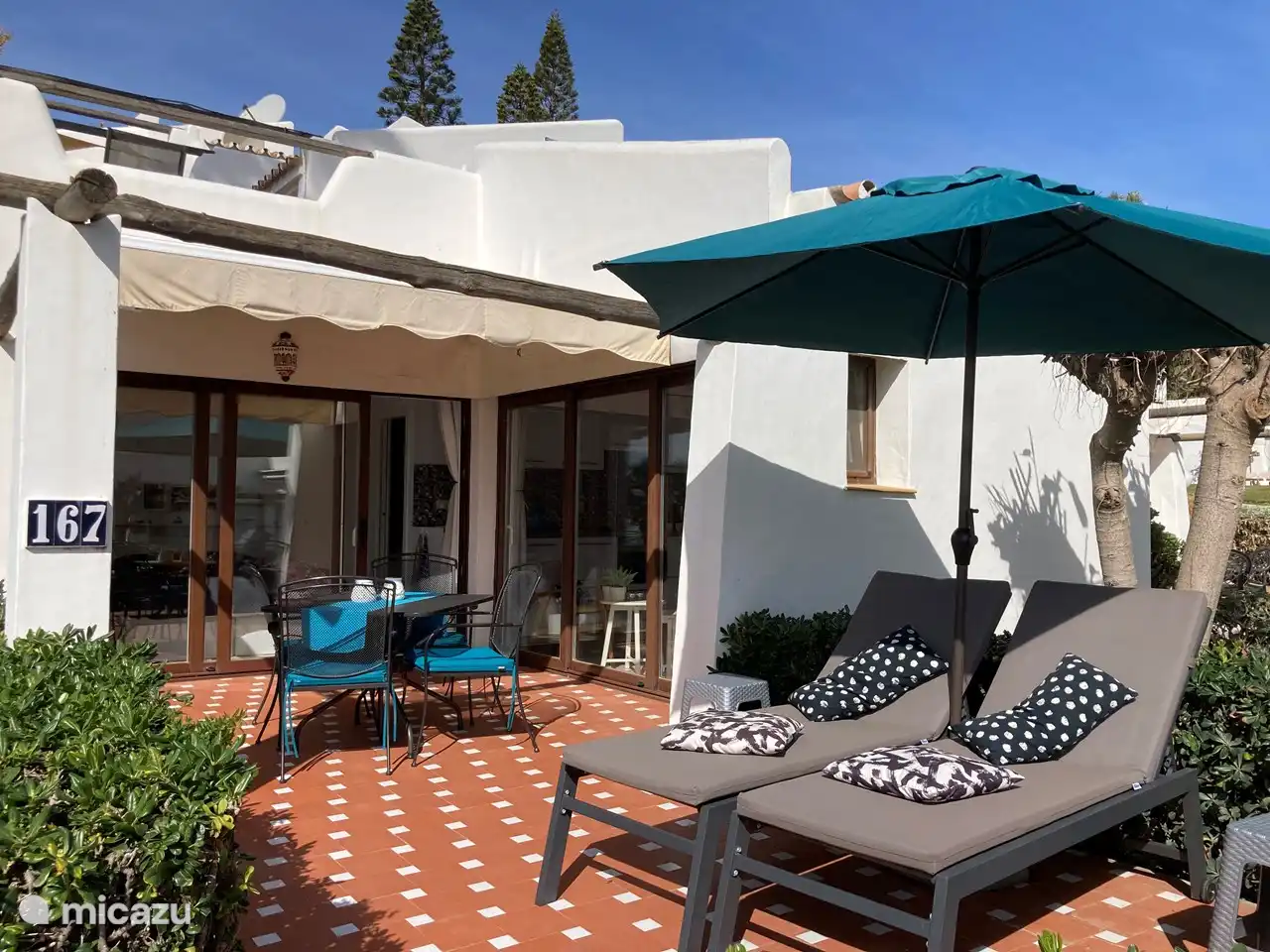 Costa Natura 167, FKK direkt am Meer in Spanien, Costa del Sol, Estepona - Appartement