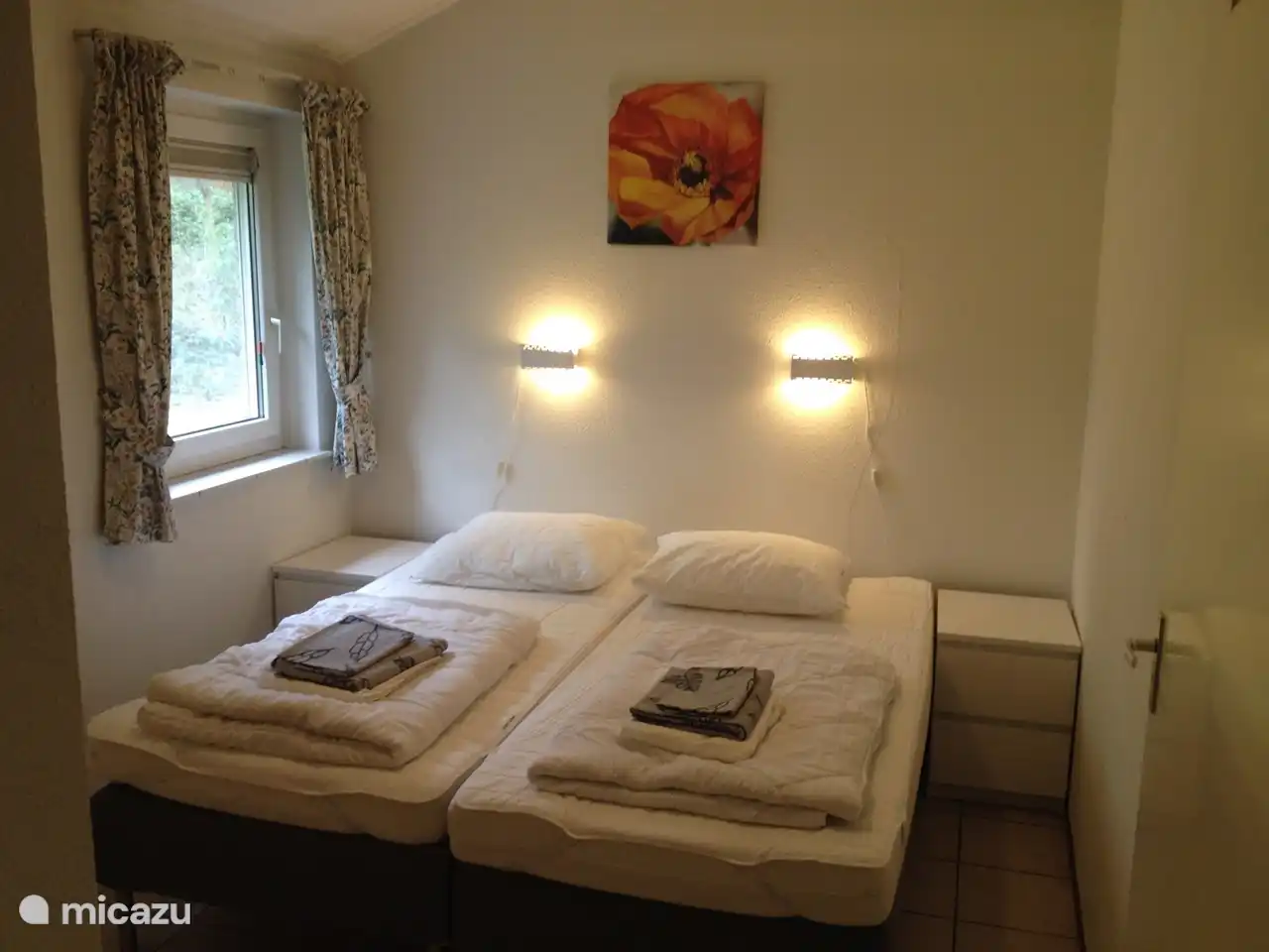 1 Schlafzimmer 3 mit zwei Einzelbetten