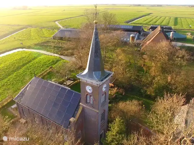 ievers et fryslân | Pays-Bas, Frise, Oosterwierum - maison de vacances ievers - église de vacances