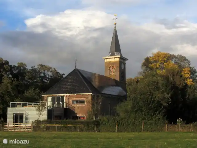 ievers et fryslân | Pays-Bas, Frise, Oosterwierum - maison de vacances Ievers est situé dans une charmante rue sans issue. Depuis le salon et la terrasse, vous regardez les vertes prairies